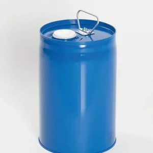 Contenitore combinato di sicurezza DENIOS acciaio con camera d'aria interna PE 12 litri blu 217-946