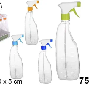 Bottiglia plastica con spruzzatore 750 ml