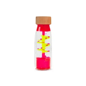 Bottiglia sensoriale spirale Pink