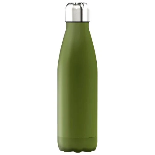 Bottiglia termica T Tex TSB GRN 1L STEEL BOTTLE Classic Verde mili