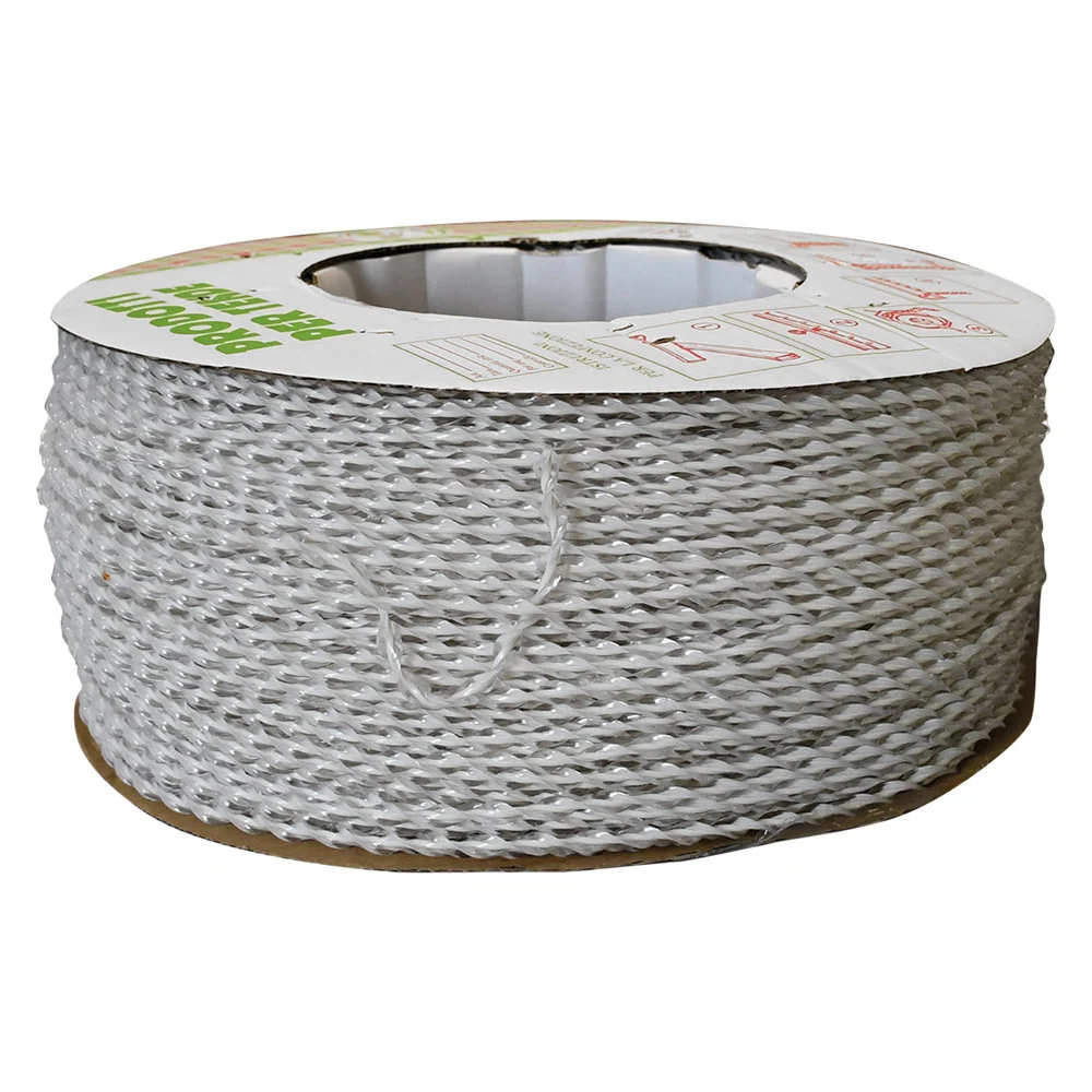 1 Kg Cordoncino per Tenda 'CAMELIA' colore avana/bianco