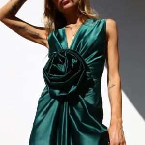 F4181 SPILLA FIORE VERDE BOTTIGLIA