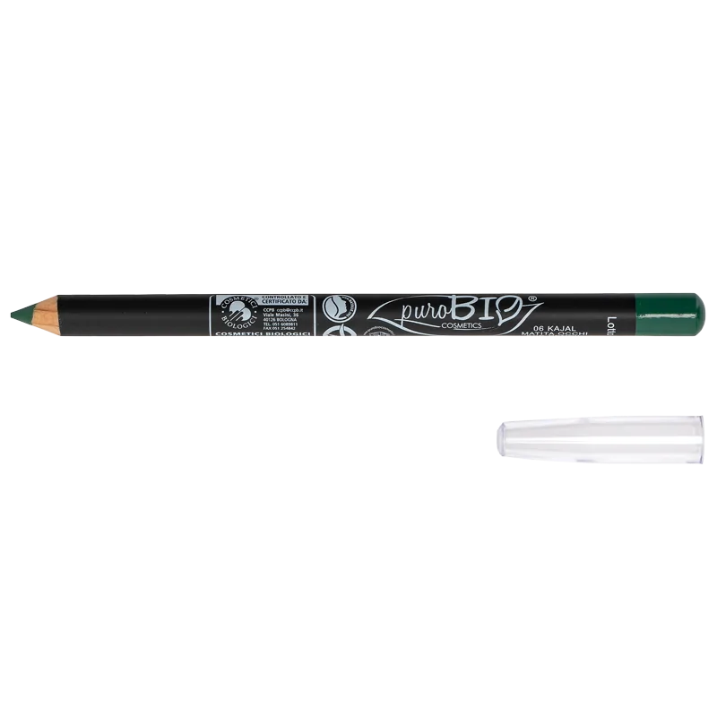 Matita occhi verde bottiglia dal finish opaco 06 di Puro Bio (1,3 gr)
