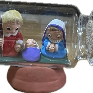 Presepe bottiglia Peruviano