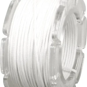 RAYHER - CORDONCINO CERATO NYLON ø0,6MM - 10MT - COLORE BIANCO