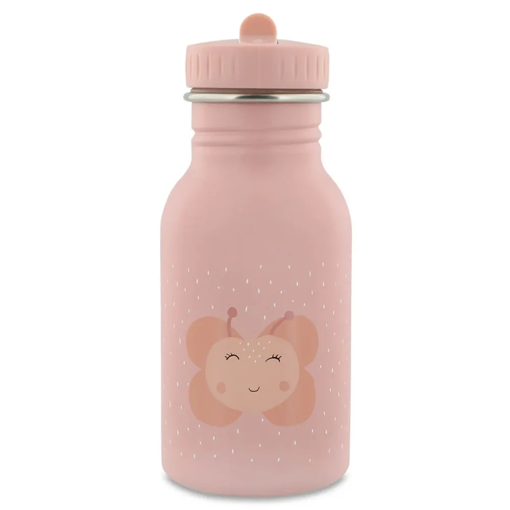 Trixie Borraccia 350 ml Mrs. Farfalla – Bottiglia acciaio inox per bambini