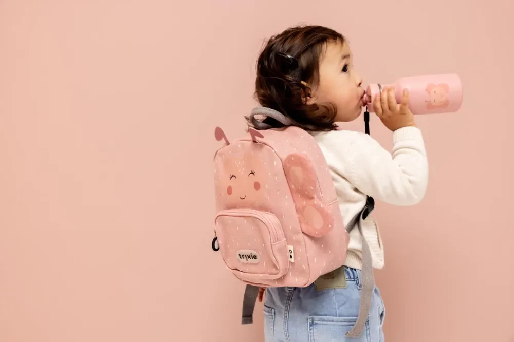 Trixie Borraccia 350 ml Mrs. Farfalla – Bottiglia acciaio inox per bambini