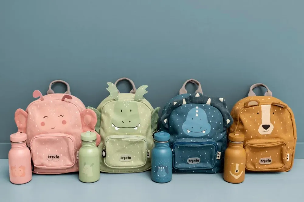 Trixie Borraccia 350 ml Mrs. Farfalla – Bottiglia acciaio inox per bambini