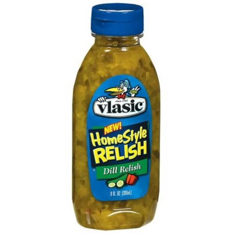 Vlasic Home Style Dill Relish, condimento bottiglia al cetriolo da 266 ml