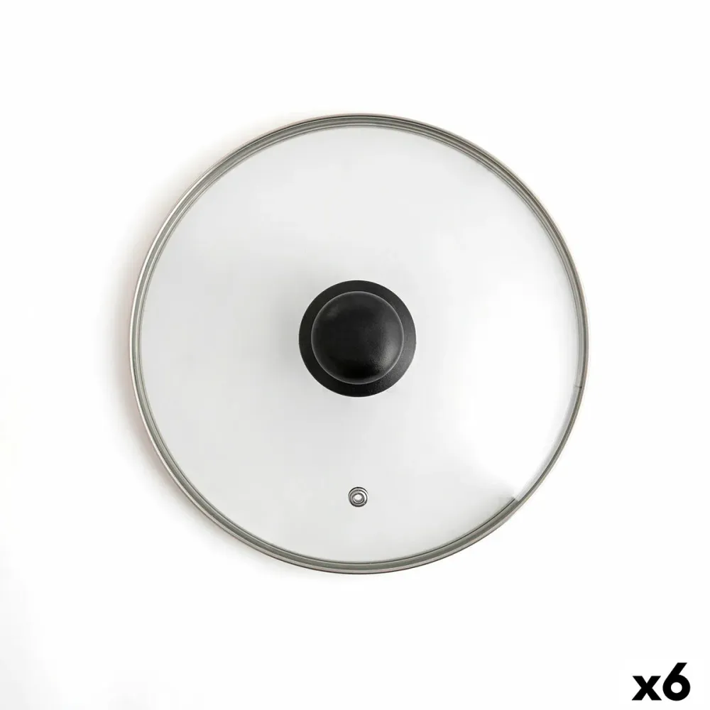 Coperchio per Pentola Quid Renova Trasparente Vetro Ø 32 cm (6 Unità) con Rivestimento Ceramico