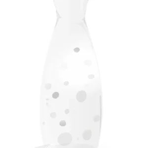 Handblown Glass Water Carafe Harlequin 100% Capri
