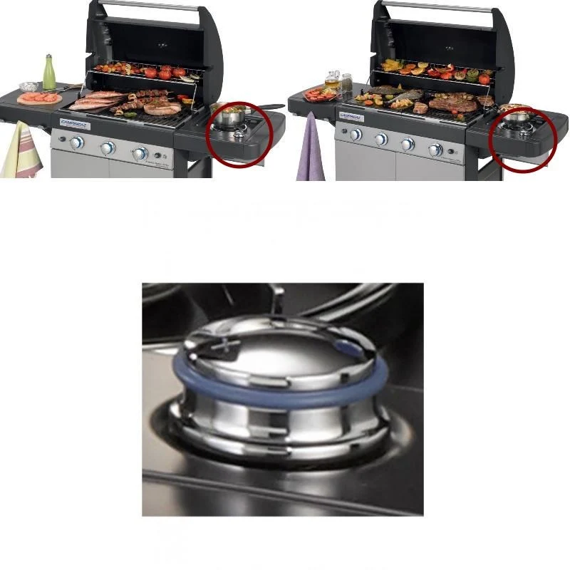 2176 Manopola Per Barbecue Campingaz Series 3 4 Dg Pomo Per Fornellino Laterale Ca