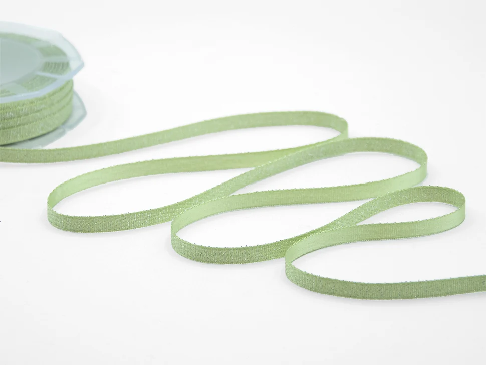 Raso Boutique Lame 6 mm Verde Prato A2006/O/A