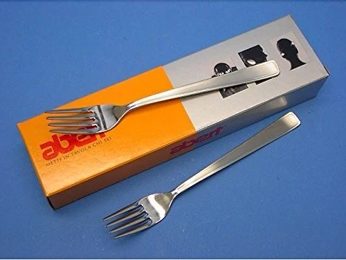 Abert Boston Posate Servizio di Forchette per Frutta Acciaio Inox 12 Pz