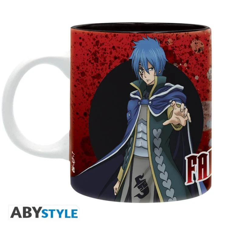 Abystyle - Tazza FAIRY TAIL (Erza e Jellal) Logo Mug Bicchiere Ceramica 320ml
