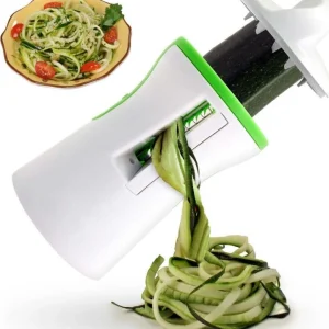 Affetta Verdure Spaghetti Spirale Tempera Pasta Taglia Verdure Carote Zucchine