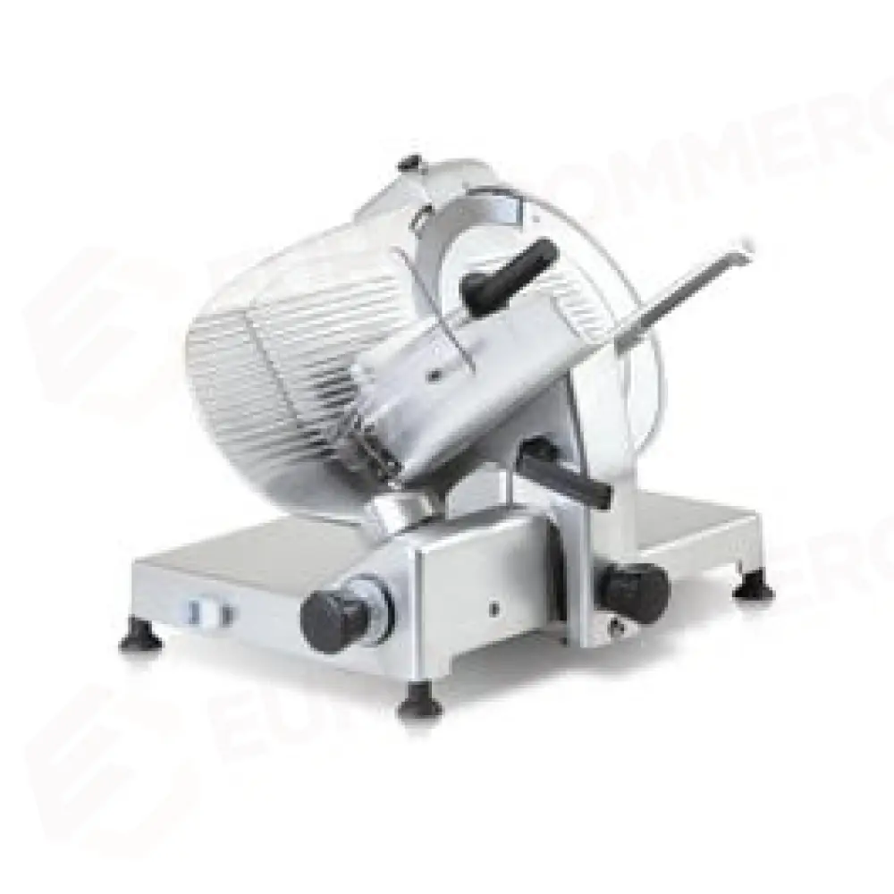 AFFETTATRICE GRAVITÀ TRASMISSIONE CINGHIA MM. 370 - ALLUMINIO ANODIZZATO - AF370GR - SWEDLINGHAUS