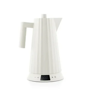 Alessi Bollitore Elettrico Plissé Bianco 170 cl