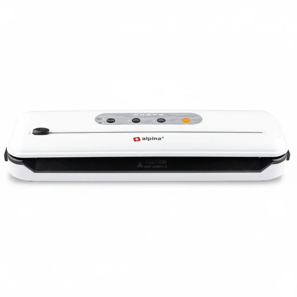 Macchina Sottovuoto Alpina 110W con Sacchetti e Taglierina