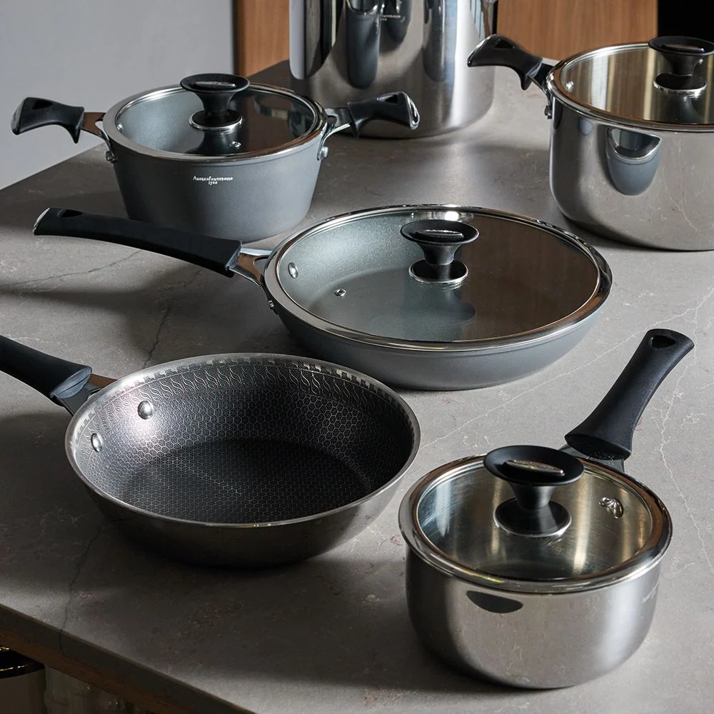 Andrea Fontebasso Tognana Padella 1 Manico D28 cm Linea Luxury Design Acciaio