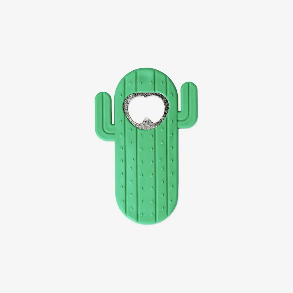 Apribottiglie con cactus verde