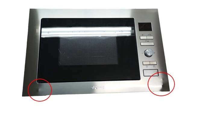 AREA OCCASIONI Forno Microonde Ad Incasso Smeg FMI425X 1000 W 25 Litri (A38,8xL59,5xP37,7) Grill Griglia al quarzo Acciaio...
