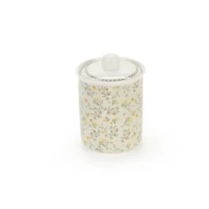 Barattolo Clarissa porcellana new bone, capacità 600 ml, dotato di chiusura ermetica