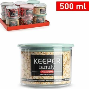 Barattolo Milleusi Contenitore Con Coperchio 500ml Biscotti Legumi Pasta 118891a