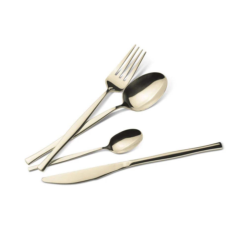 Berlinger Haus Posate Set Haus 24 Posate parziale Set Champagne Leonardo Collection