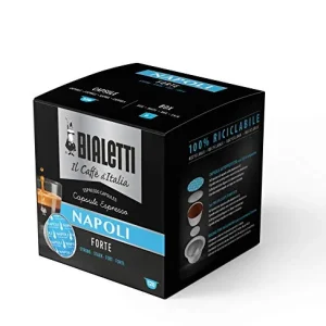 Bialetti Caffè d'Italia Napoli (Gusto Forte) - Multipack 128 Capsule