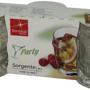 Bicch.acqua-cf.3 trasp.sorgent - Bicchieri cartonette BORMIOLI ROCCO
