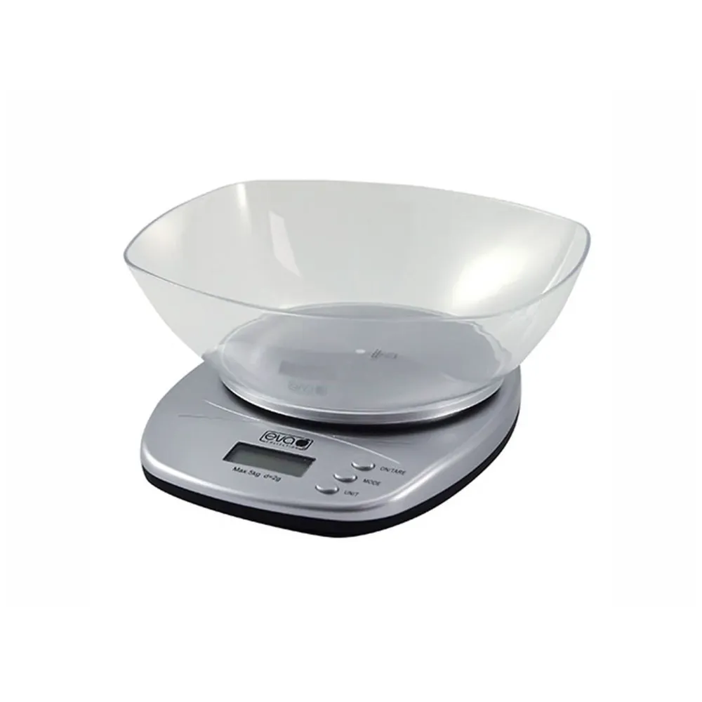 Bilancia Cucina Digitale Eva Kg.5 Silver 033317
