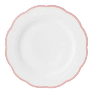 Bitossi Home Petalo Piatto portata bordo smerlato Rosa