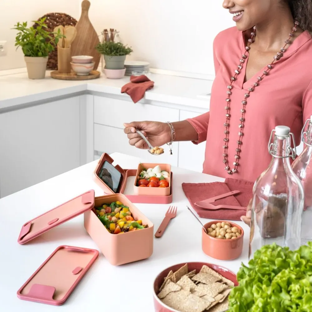 Blim plus - bauletto s porta pranzo carbon black | rohome