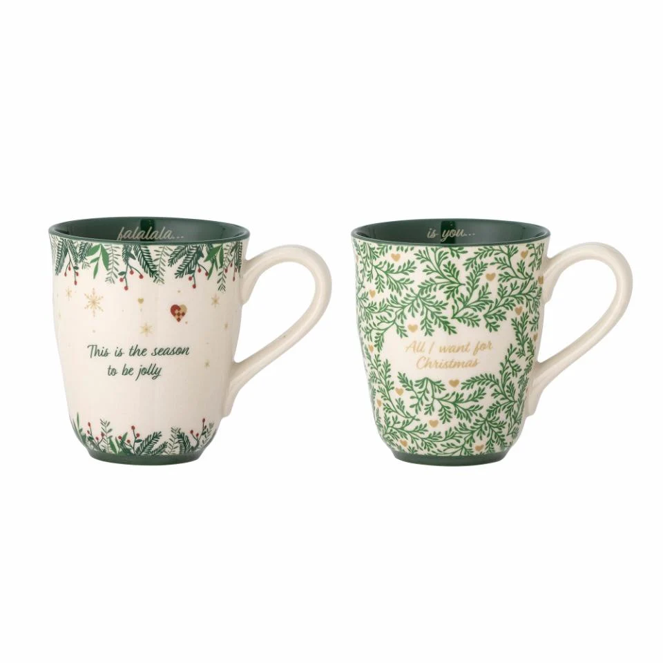 Bloomingville Mini Tazze di Natale Grazia