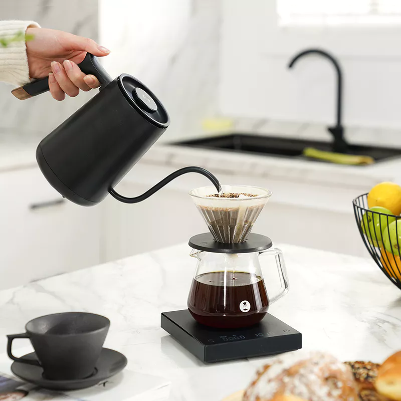 Bollitore elettrico Fish Smart nero opaco - Timemore