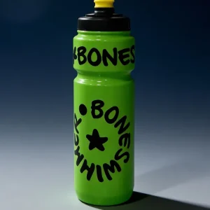 Borraccia Sport 750 Ml - BONESWIMMER Verde Logo Nero
