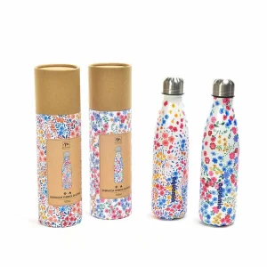 Borraccia termica acciaio 500ml design assortiti confezione regalo