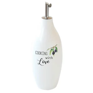 Bottiglia olio/aceto porcellana di Easy LIfe (300 ml)
