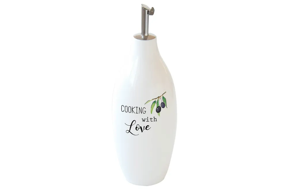 Bottiglia olio/aceto porcellana di Easy LIfe (300 ml)