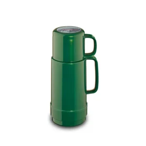 Bottiglia termica 250 ml shiny jade verdone con tazza per bevande calde e fredde - Rotpunkt