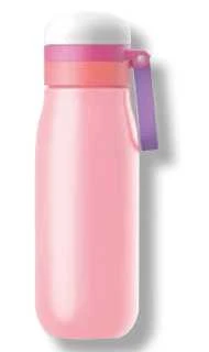 Bottles sono bottiglie acciaio inox per ragazzi colore rosa Zoku