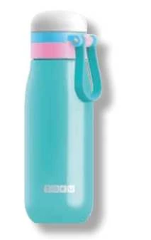 Bottles sono bottiglie acciaio inox per ragazzi colore turchese Zoku