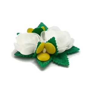 Bouquet di cialda 1 pezzi bianco