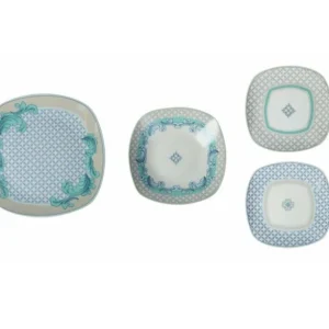 BRANDANI - SET TAVOLA 18 PEZZI PORCELLANA OPERA COLLECTION