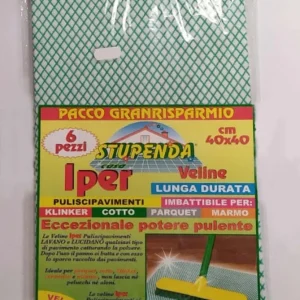 LA BRIANTINA - STUPENDA - 6 PEZZI - IPER PULISCIPAVIMENTI 40X40CM