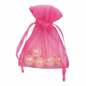 Bustina organza c/tir.raso 5xh7,5cmfucsia760 12