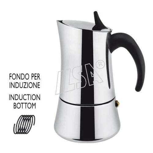 Caffettiera Ilsa 00880090ICC ELLY Cromo lucido
