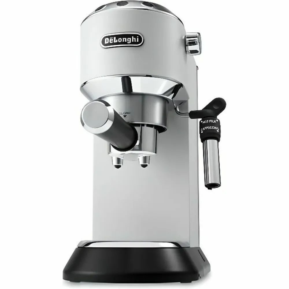 Caffettiera Stantuffo DeLonghi EC 685.W 1300 W Metallo Acciaio inossidabile Plastica Bianco 1 L