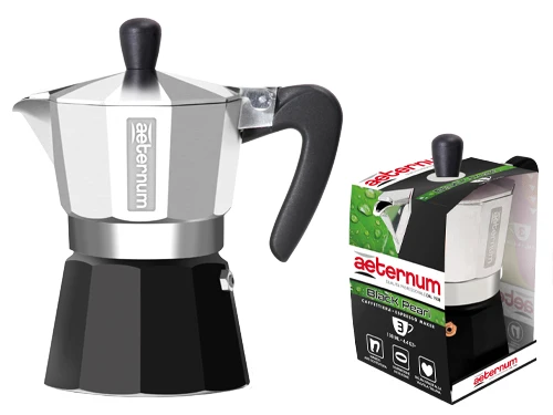 Caffettiere Aeternum Black Pearl. Prezzo per Pezzo.